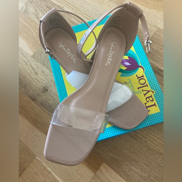 Sophia Taylor Beige/Tan Heel Size 7.5 - Picture 3 of 3